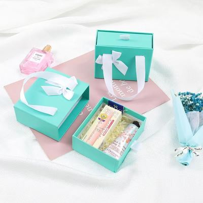 Colorful Cosmetic Gift Box For Lip Gross Hand Scream Skin Care Drawer Paper Box