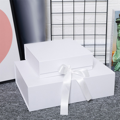 Ribbon Clamshell Jewelry Packing Box Earrings Bracelet Necklace Ring Glossy